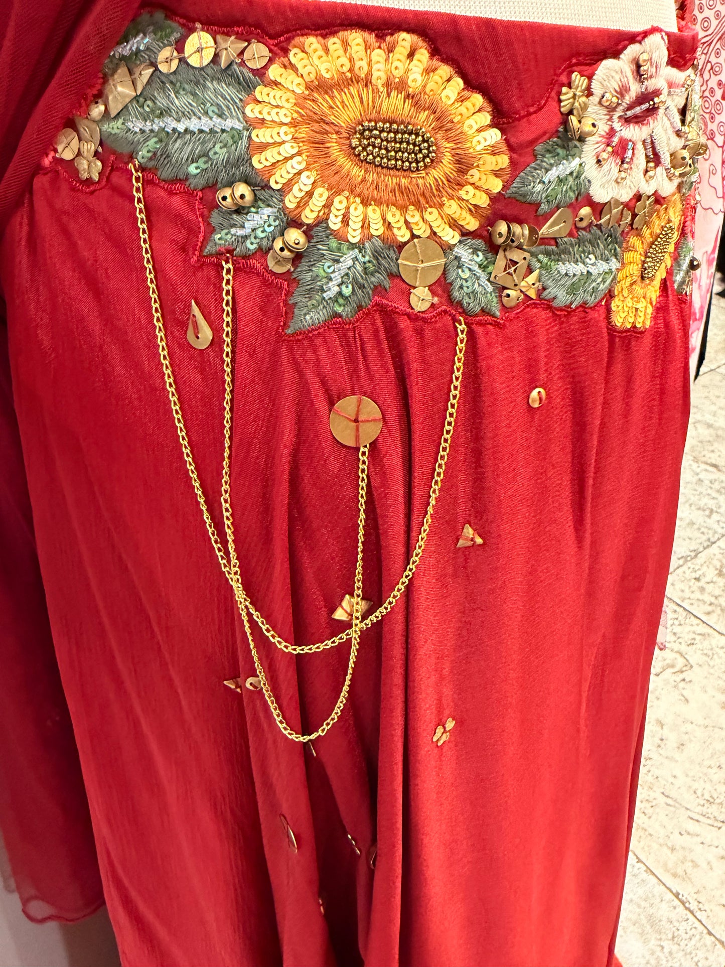 Red Lehnga
