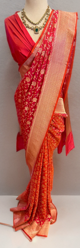 Pink BENARASI Silk Saree