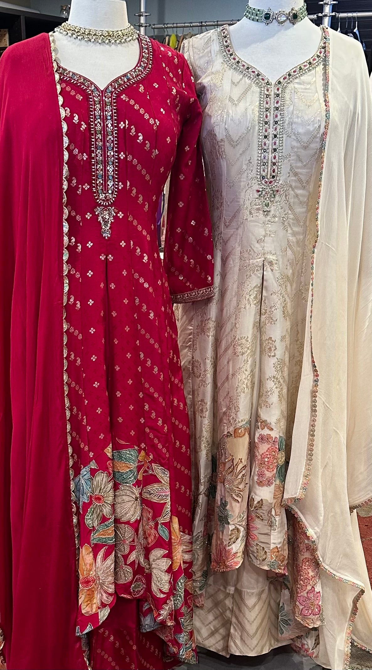 High-Low Anarkali Suit